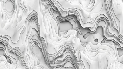 Abstract white marble texture waves - obrazy, fototapety, plakaty