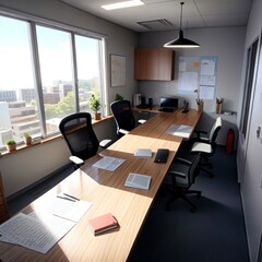オフィスの風景