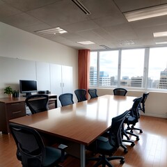 オフィスの会議室