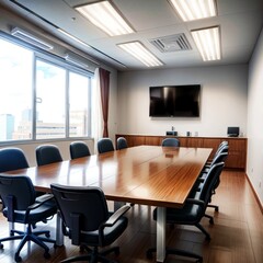 オフィスの会議室