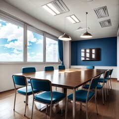 オフィスの会議室