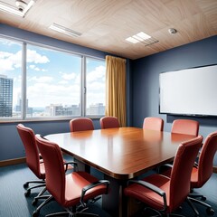 オフィスの会議室