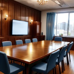 オフィスの会議室