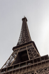 eiffel tower city in summer