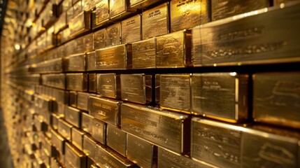gold bank vault safe savings gold and foreign exchange reserves