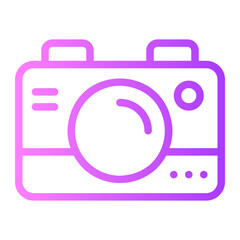 camera gradient icon
