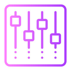 controls gradient icon