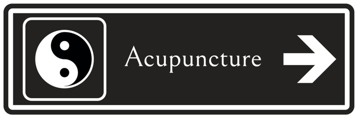 Hospital way finding sign acupuncture