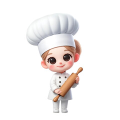 "Girl chefs confidently wielded their kitchen utensils, turning ingredients into culinary masterpieces with finesse."