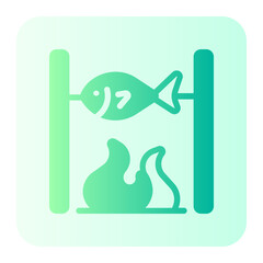 fish gradient icon