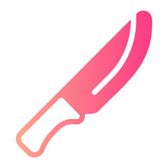 knife gradient icon