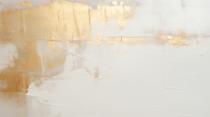 Abstract Golden Marble Texture, Luxury White and Gold, Chic Background Design