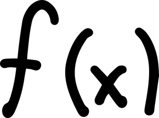 Algebra math Symbols handwritten