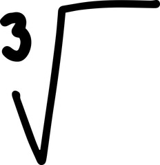 Algebra math Symbols handwritten