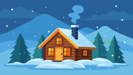 As the harsh winds and snow rage outside a cozy log cabin serves as home to a toasty sauna. The crackling fire and soothing steam provide solace.