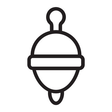 recommend clip art: fishing float line icon