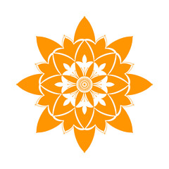 Flower Fill Art - Indian mandala art - Indian pattern art -  Indian art - Diwali -  Indian festival, Indian Wedding