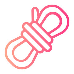rope gradient icon