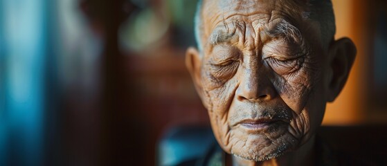 Portrait of an elderly man