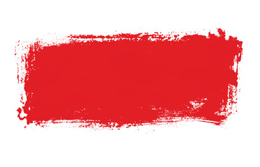 Grunge Banner mit roter Farbe als Hintergrund