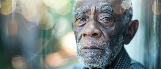 Obraz premium Portrait of an elderly man