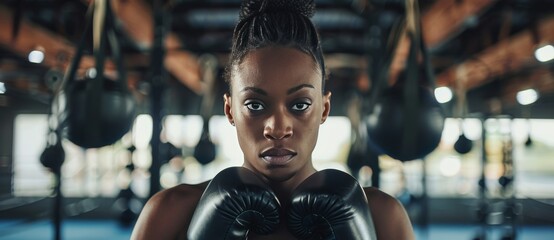 boxer ring woman african american