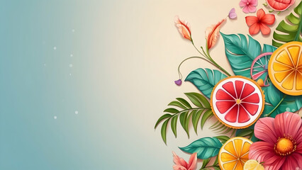 summer holiday background