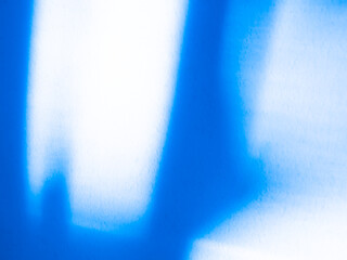 Blue Light Background Abstract Overlay Summer Sun Shadow Leaf White Gradient Color Blur Room Cement Floor Wall Backdrop Mockup Product Beauty Cosmetic Presentation Minimal Empty Card  Tropical