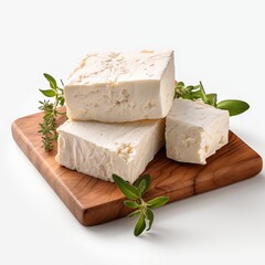 cheese and herbs