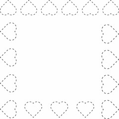 Digital paper, heart paper, seamless paper, seamless pattern, pattern, boho, boho pattern, paper