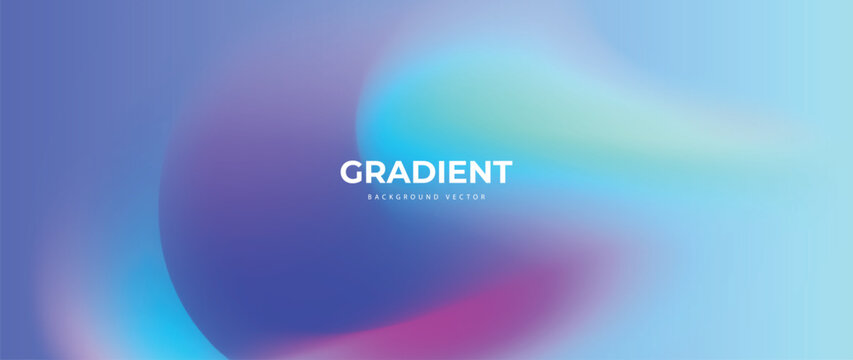 Abstract Vibrant gradient mesh background vector. Saturated Colors blurred fluid texture for Modern template for posters, ad banners, brochures, flyers, covers, websites.