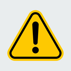 Caution icon or Warning symbol.