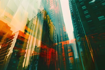 Naklejka premium modern office building