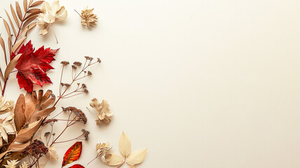 autumn decorations background