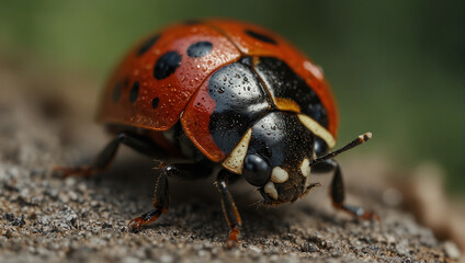 Fototapeta premium ladybug beautiful view 