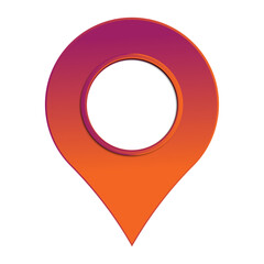 Location map icon design