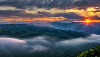 Fototapeta premium Horizon's Embrace: Captivating Skyscapes and Coastal Views