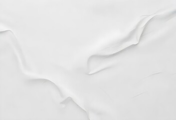 Wet White Paper Texture Wet Paper Background in White