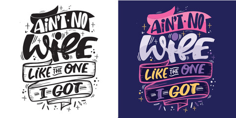 Cute hand drawn doodle lettering quote about gym. T-shirt design, mug print.