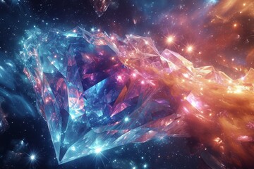 Cosmic Diamond Galaxy