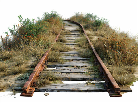 railway in the countryside