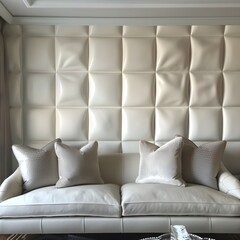 Sofa Fashion Leather Grey Living Room Element
