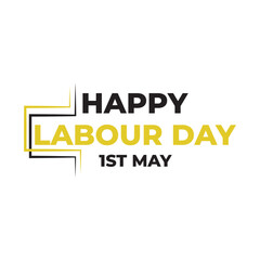 Happy Labour Day logo 1st May, 1st May Happy Labour, International Labour Day, May 1st International Labour Day logo,t shirt design.