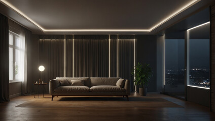 beautiful house inside viw 