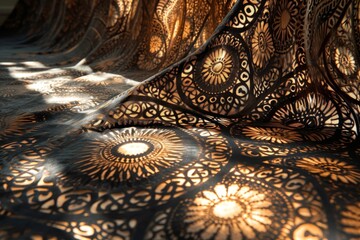 Enigmatic Lace Shadows