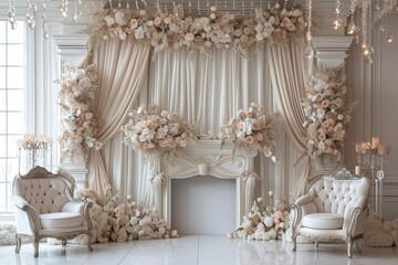 Enchanting Opulent Ivory Soiree