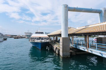 離島への玄関口となる石垣島客船ターミナル