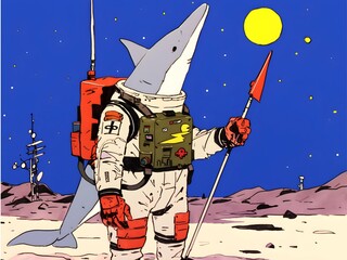 Dolphin Commander: Leader of the Lunar Mission
