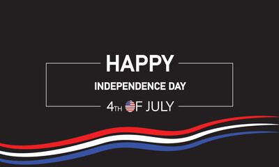 Festive Fourth Creative Illustration for Independence Day