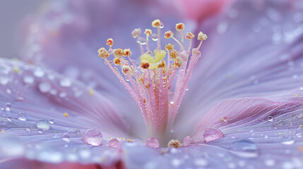 close up of pink flower